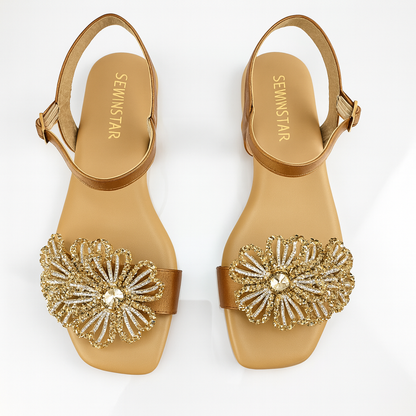 Flora Crystal Flats