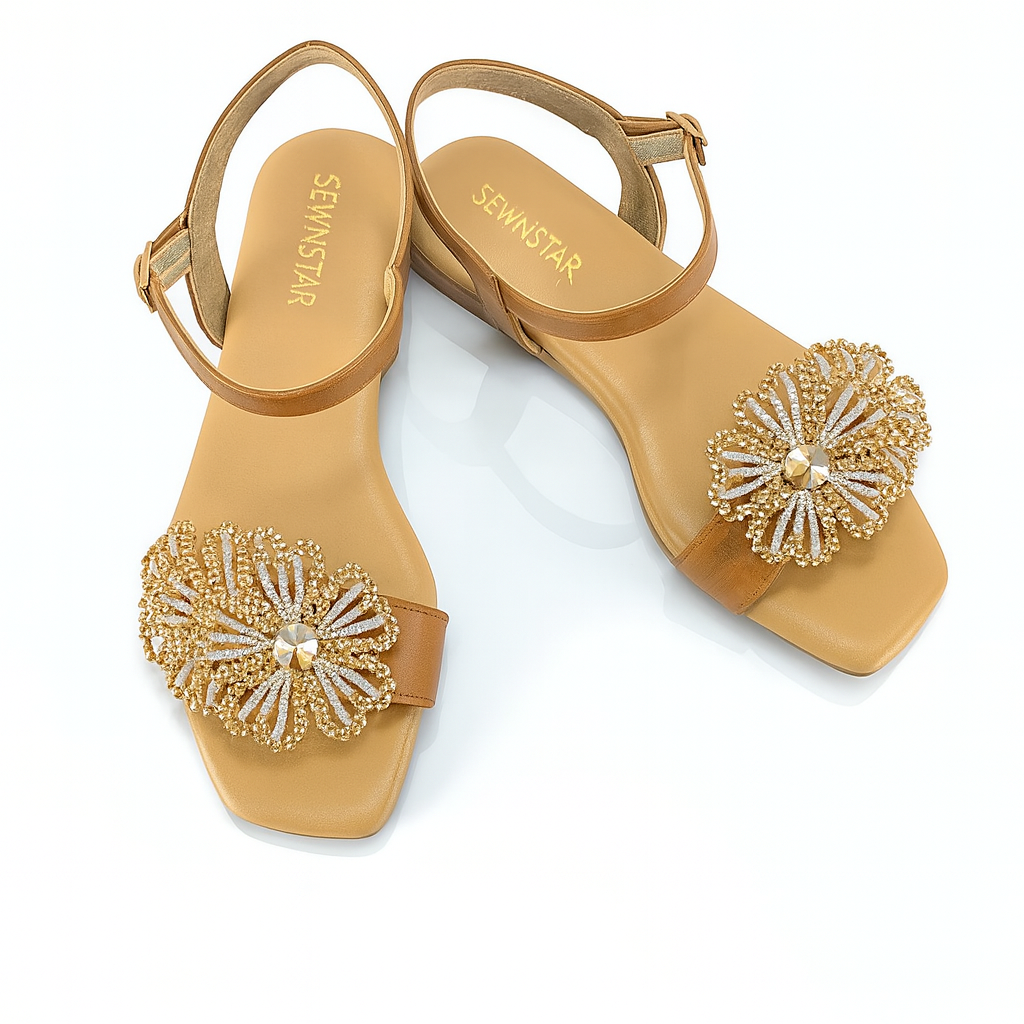 Flora Crystal Flats