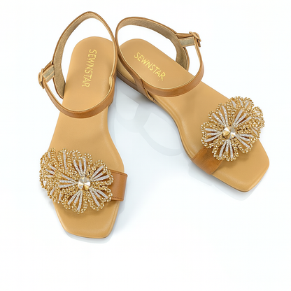 Flora Crystal Flats
