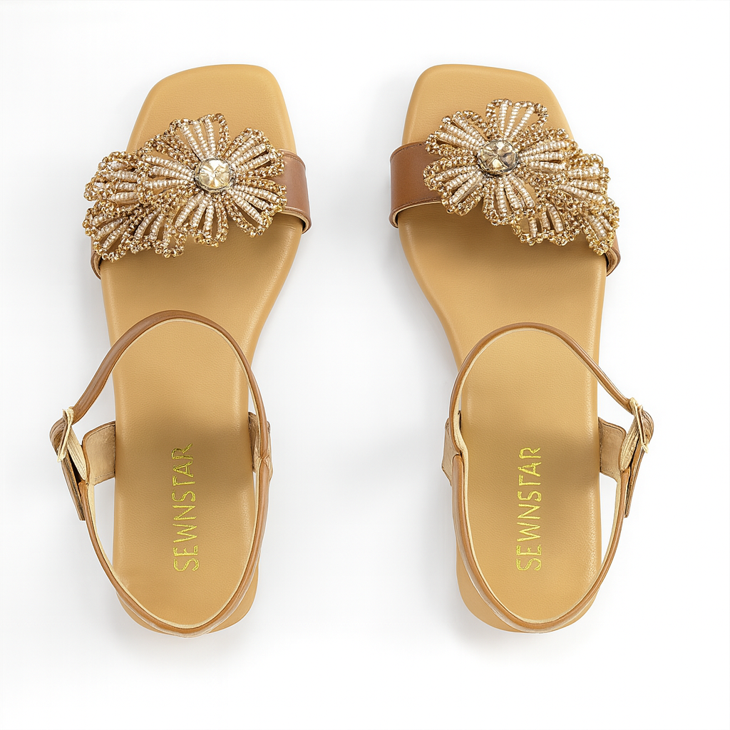 Flora Crystal Flats