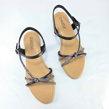 Black Crystal Knot Flat