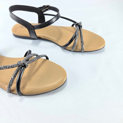 Black Crystal Knot Flat