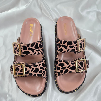 Leopard Print Slides