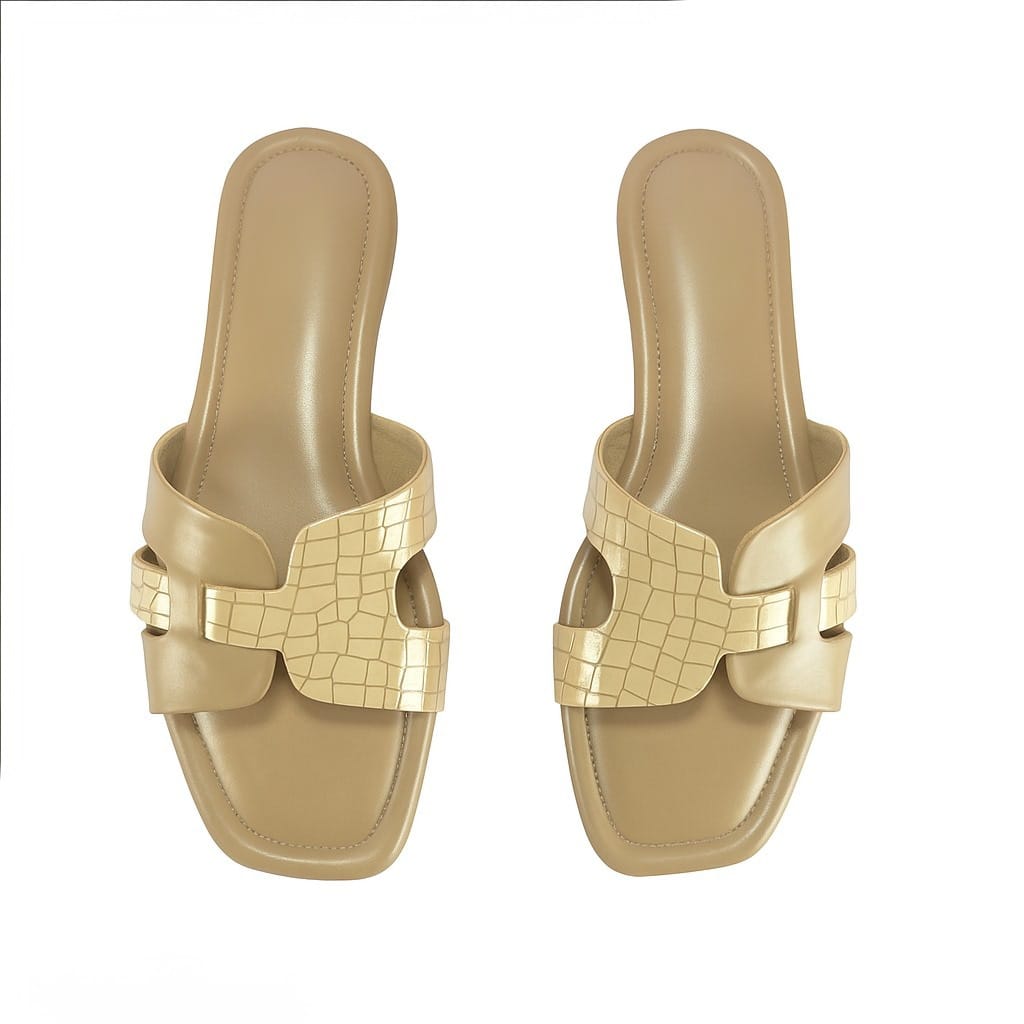 Women’s Beige Flats.